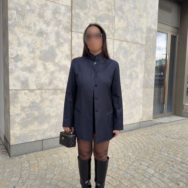 Blazer élégant au style tailoring