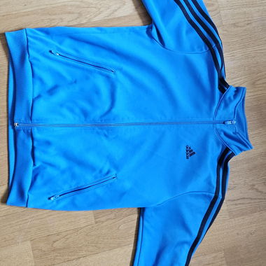 Veste d'entraînement Adidas bleue