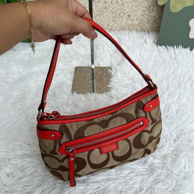 Coach Canvas Shoulder Bag