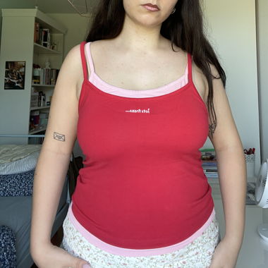 Layered tank top