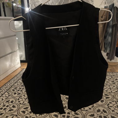 Zara Black Vest