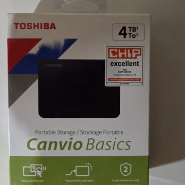 Toshiba Canvio Basics 4TB