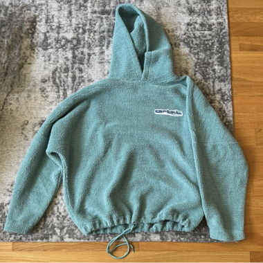 Peso Fleece Hoodie Turquoise S