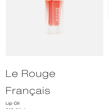 Le Rouge Francais Lip Oil