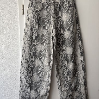 Pantalons à motif serpent