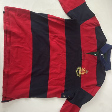 Polo Ralph Lauren Rugbyshirt gestreift L