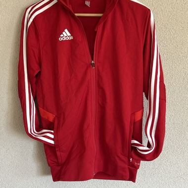 Giacca tuta Adidas rossa