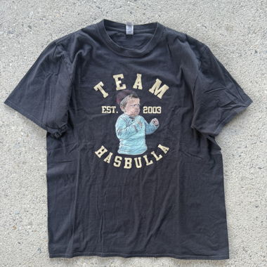 Schwarz T-Shirt Team Hasbulla 2003