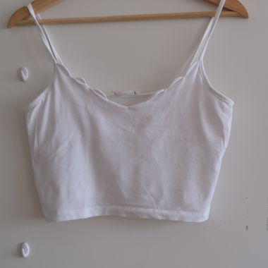 weisses Tanktop