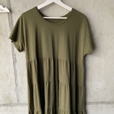 Collectiv mon amour Kleid, grösse L, grün