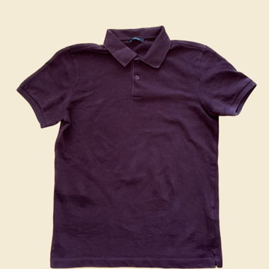 Massimo-Dutti-Polo bordeaux
