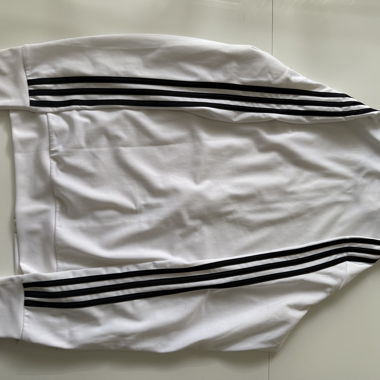 White Adidas Tracksuit Jacket