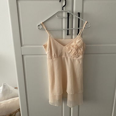 Bluse Top mit Blumendetail