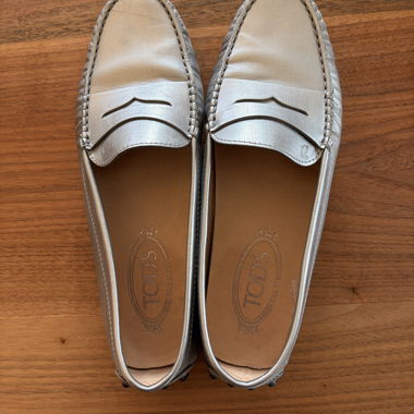 Tods Gommino argento