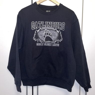 Schwarzes Sweatshirt Gatlinburg Tennessee