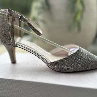 Bridal shoes/elegant shoes gold-metallic