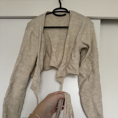 Cropped Bolero zum schnüren