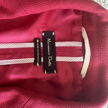 Massimo Dutti Pink-Blazer