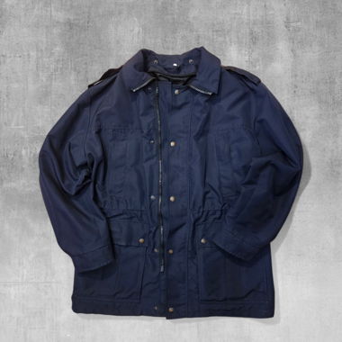 Parka bleu marine TPL LUGANO - Tissu Limonta - S