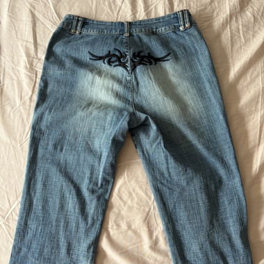 Jeans vintage a vita bassa