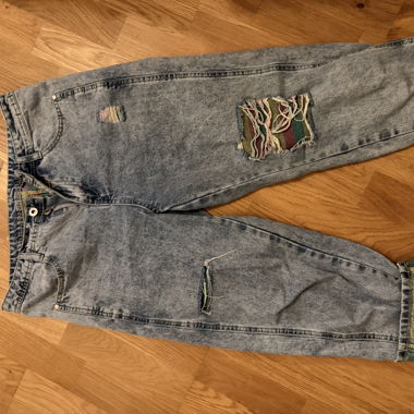 Jeans troué 