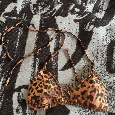 Haut de Bikini Léopard