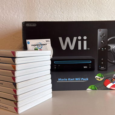 Set completo Nintendo Wii con OVP e giochi