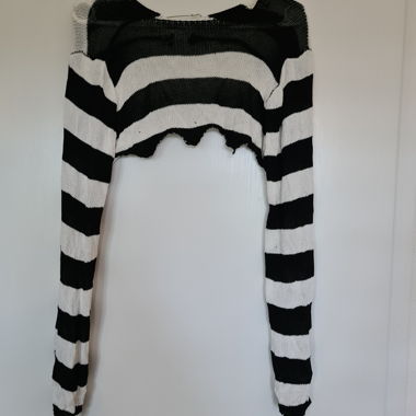 Maglione corto a righe / Bolero S