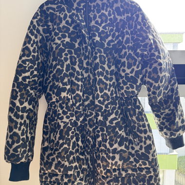Leopard Print Women’s Winter Jacket