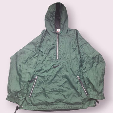 Nike Vintage Windbreaker 94-99 Tannengrün (S)