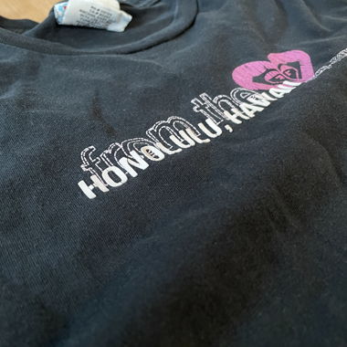 Simple black T-shirt