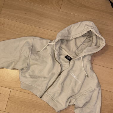 gecroppte Stoffjacke