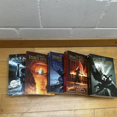 Komplette Percy Jackson Buchsammlung