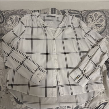 Plaid Blouse