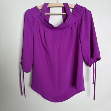 Chemisier Comma violet taille 38