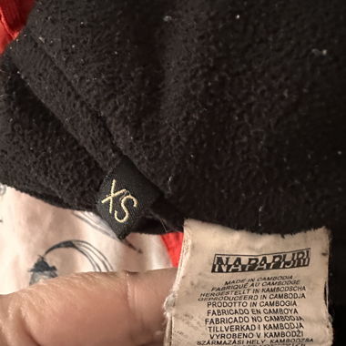 Giacca anorak Napapijri rossa XS