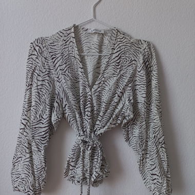 Wickelbluse