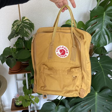 Sac à dos Fjällräven Kanken jaune