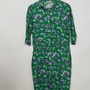 Garcia floral shirt dress