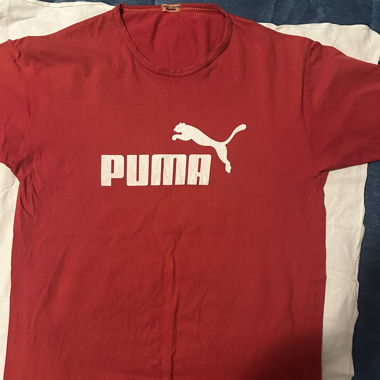 T-shirt Puma Rouge 