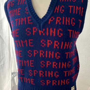 Pull sans manches NIKITA "Spring Time" tricoté