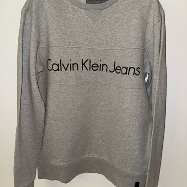 Sweat Calvin Klein Jeans gris taille S