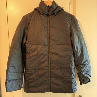 Piumino lungo con cappuccio Massimo Dutti