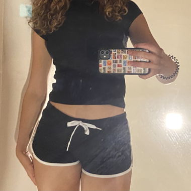 shorts / hot pants noir