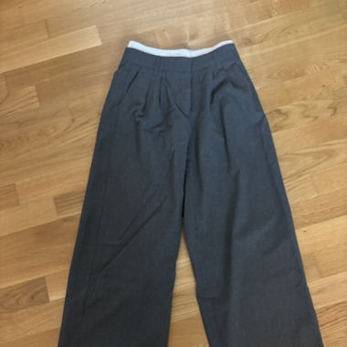 Pantalon large rebords caleçon 