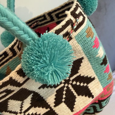 Woven Boho Tote Bag