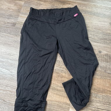 Pantaloni sportivi neri 3/4