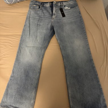 Loose Light Blue Jeans