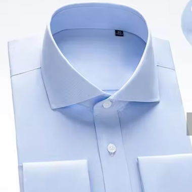 Camicia in cotone di alta qualità con gemelli