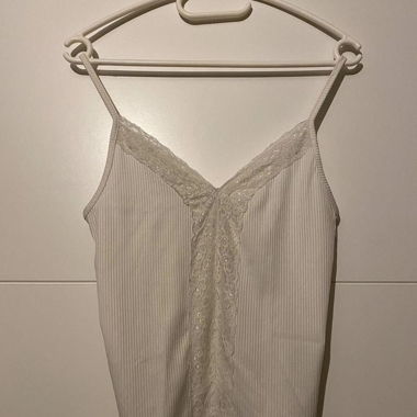Top mit Spitze